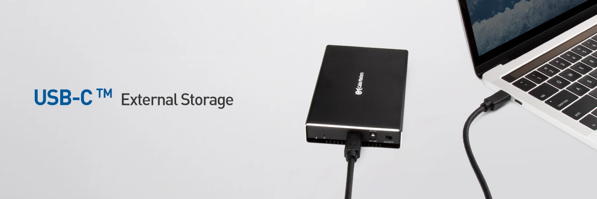 Connect More with Cable Matters USB-C to SATA and USB-C External Storage